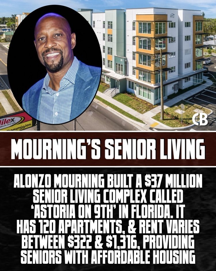 这是大爱！阿隆佐-莫宁牵头建廉租养老公寓回馈社会！